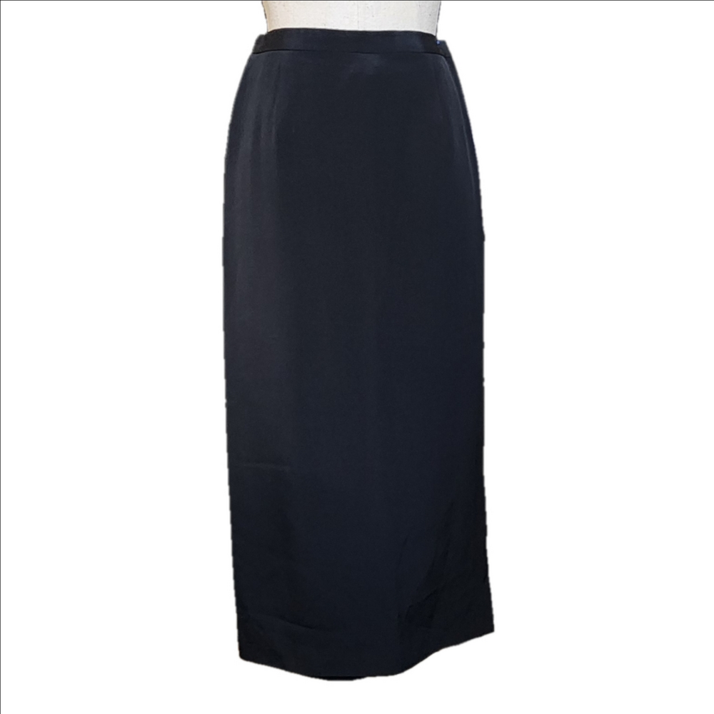 DUE PER DUE MAXI SKIRT 100% SILK